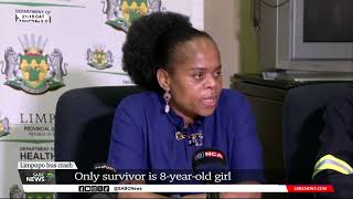 Limpopo Bus Crash  8yearold bus crash survivor in good hands Health MEC Dr Phophi Ramathuba [upl. by Airotna]