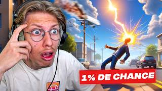 Passer 24H en tant que lHomme le Plus Malchanceux du Monde Looser Simulator [upl. by Eatnoed]