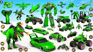 Robot wala Game  gun fight 💪 android Games 🎮robot game amp do battle in robot car game [upl. by Petracca]