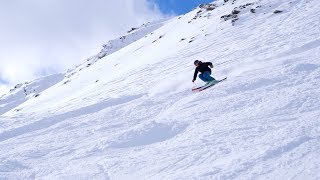 Skifahren lernen auf hügeligenbuckligen Pisten für Einsteiger [upl. by Lucila679]