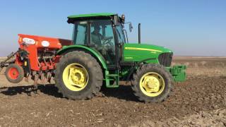 John Deere 5725 Buğday Ekimi 2016 Part II [upl. by Ambert666]