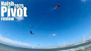 Kite review  Naish Pivot 2025  Kitesurfing Test [upl. by Selemas]