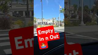 new In N Out Burger at Orange Outlets is dead innout innoutburger orangecounty animalstyle food [upl. by Atteirneh]