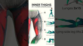 Inner thigh exercise at home music [upl. by Atipul]