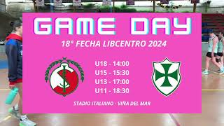 SPORTIVA ITALIANA VS NEW CUSADERS  LIBCENTRO DAMAS U18 2024 [upl. by Nnylear]