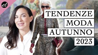 COSA INDOSSARE IN AUTUNNO tendenze moda 20232024 [upl. by Lotta]