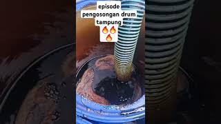 Pengosongan drum tanpungan di gudangmuatantrontonvlog [upl. by Abita450]