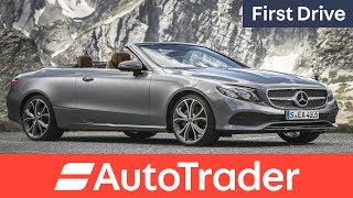 MercedesBenz EClass Cabriolet 2017 first drive review [upl. by Nosa]