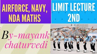 Trick for airforce navy nda math in hindi limit lecture 2important for nda aa and airforce [upl. by Notxarb]