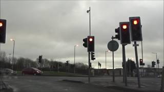 M8 Completion  First Drive A8 Diversion at Baillieston Junction [upl. by Idaf]