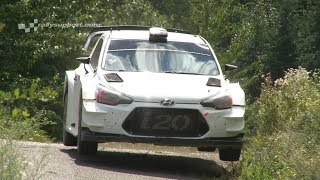 NEUVILLE  TEST WRC ADAC RALLYE DEUTSCHLAND 2017  HYUNDAI i20 COUPÉ WRC [upl. by Grata]