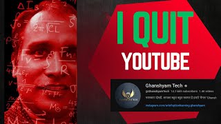 GHANSYHAM TECH QUIT YOUTUBE CHANNEL   ART OF OPTION LEARNING [upl. by Paquito]