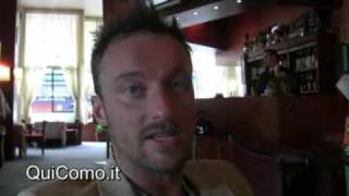 X Factor a Como intervista a Francesco Facchinetti [upl. by Pegeen]