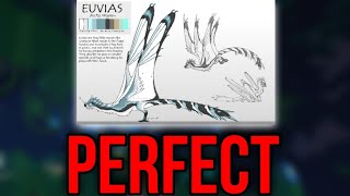 My Thoughts on Euvias Redesign  Lazy KOS  Creatures Of Sonaria [upl. by Cormack485]