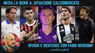 🤯 DEVASTANTE FABIO BERGOMI INTER MILAN JUVE CAOS CONTE a NAPOLI GUDMUNDSSON SERIE A e MERCATO [upl. by Nosyt]