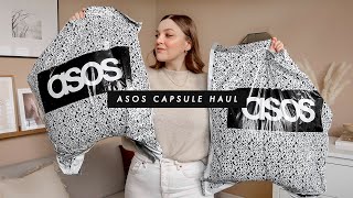 ASOS HAUL  20 PIECE CAPSULE WARDROBE  I Covet Thee [upl. by Garett]