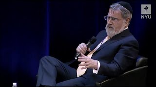 Speakers on the Square 2015 Rabbi Lord Jonathan Sacks and David Brooks [upl. by Cirdnek973]