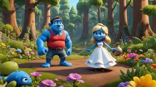 The Smurfs and the Wizards PlotFun story for Kids [upl. by Micah670]