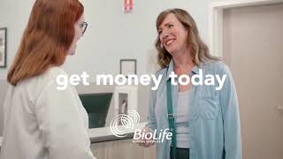 BioLife Plasma Services AD SPOT 030 Donate [upl. by Oca]