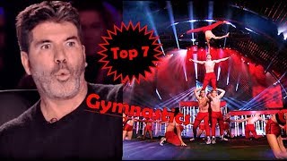 Top 7 best gymnastics auditions on got talent global [upl. by Kondon]