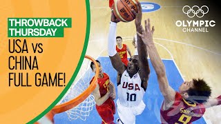 USA v China  Beijing 2008  Basketball Replays  Throwback Thursday [upl. by Renny]