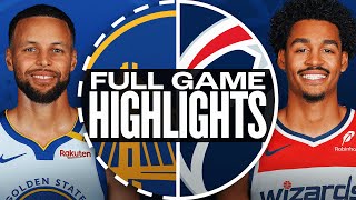 WARRIORS at WIZARDS  FULL GAME HIGHLIGHTS  November 4 2024 [upl. by Torry132]