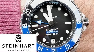 Steinhart Ocean 39 GMT Premium 500  ByeByeWatch  4K [upl. by Vine425]