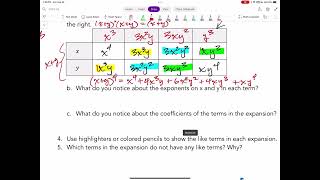 29 Binomial Expansion amp Pascals triangle [upl. by Merrel]