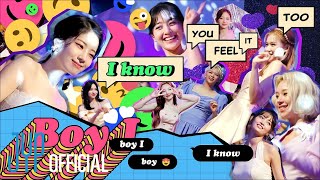 TWICE quotThe Feelsquot Official Lyrics Video [upl. by Aztiley]