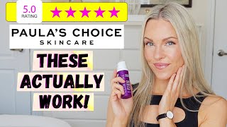 BEST OF PAULAS CHOICE  THESE PRODUCTS ACTUALLY WORK [upl. by Millwater]