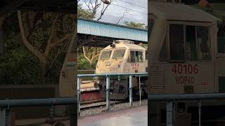 40106 GOC WDP4D shorts indianrailways shortvideo viralvideo viralshorts [upl. by Merralee]