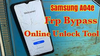 Samsung A04e Frp Bypass With Online Unlock Tool  Samsung A4e Frp Bypass  Technical Thing [upl. by Gitt]