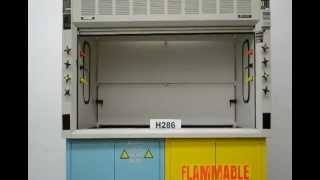 6 Fisher Hamilton Safeaire Used Laboratory Fume Hood [upl. by Idoc]