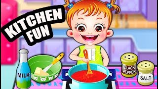 Baby Hazel in Kitchen  Fun Game Videos By Baby Hazel Games [upl. by Aniale]