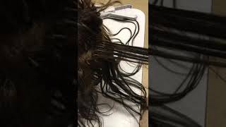 6D hair extensions skill [upl. by Zipah]