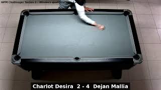 Charlot Desira vs Dejan Mallia  UPM Challenger Series 2  Winners qualification [upl. by Buxton]