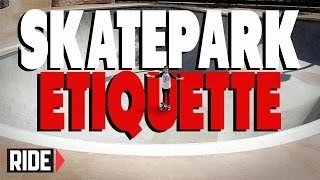 Skatepark Etiquette  BASICS with Spencer Nuzzi [upl. by Neri389]