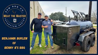 Ep 1  Meat the Master  Benjamin Burlew of Benny B BBQ [upl. by Tay]