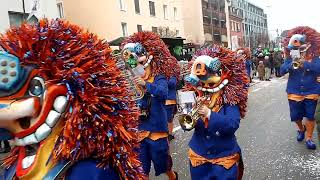 CH  4127  Birsfelden Schweiz Fasnacht 2024 [upl. by Antipus]