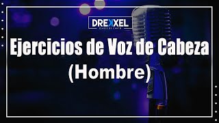 Ejercicios VOZ de CABEZA para HOMBRE [upl. by Lekar]