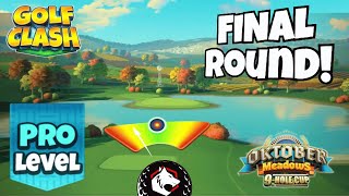 Live  Golf Clash  9Hole OKTOBER MEADOWS  PRO Final Round [upl. by Mozelle]