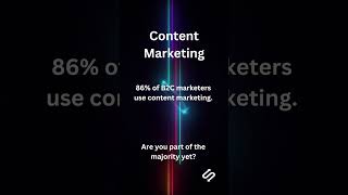 📣 Are You Part of the Content Marketing Majority 🎯 contentstrategy socialmediainsights facts [upl. by Valiant841]