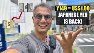 Japanese Yen “Come Back” Bad for Tourists  ¥149  US100  what happened [upl. by Tnomad]