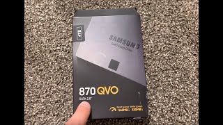 Samsung 870 QVO 4TB SSD  Best SATA SSD [upl. by Sigler900]