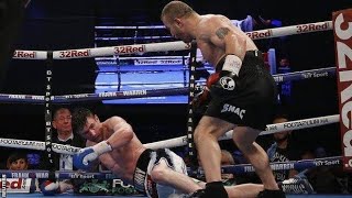 DESTROYED UNDEFEATED BOXER  Tommy Langford vs Avtandil Khurtsidze  TKO Full Highlight [upl. by Ahsaz228]