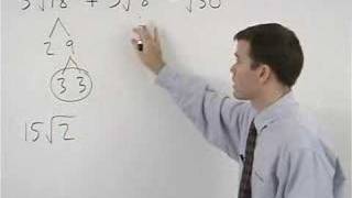 Adding and Subtracting Radicals  MathHelpcom [upl. by Silvio54]