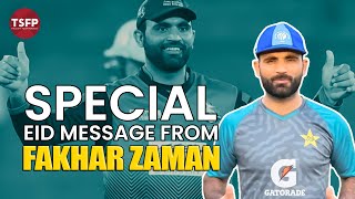 Check out the special Eid messages from Fakhar Zaman [upl. by Nedap]