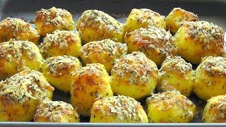 CHRISTMAS Roast Potatoes with Parmesan Cheese amp herbs [upl. by Cranford837]