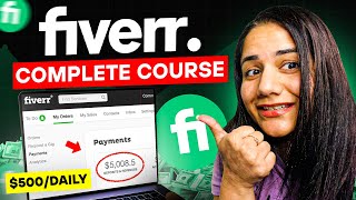 Earn 500 Daily on Fiverr  Tips and Tricks for Success in Freelancing  Fiverr Complete Course [upl. by Dustman]