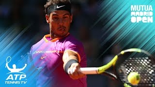 Nadal wins fifth Madrid title  Mutua Madrid Open 2017 Final Highlights [upl. by Murrell]